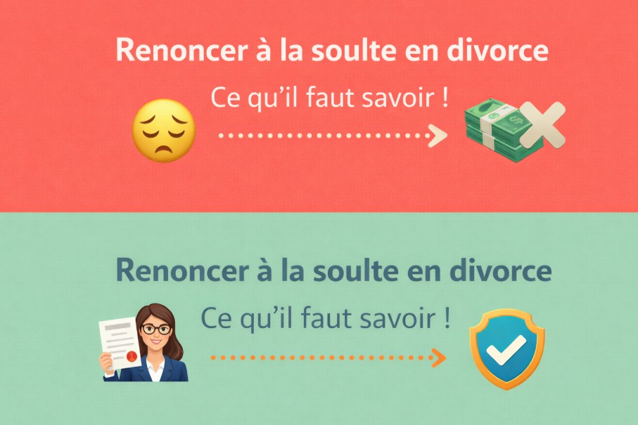 Renoncer à la soulte en divorce : modèle de lettre, fiscalité et ...